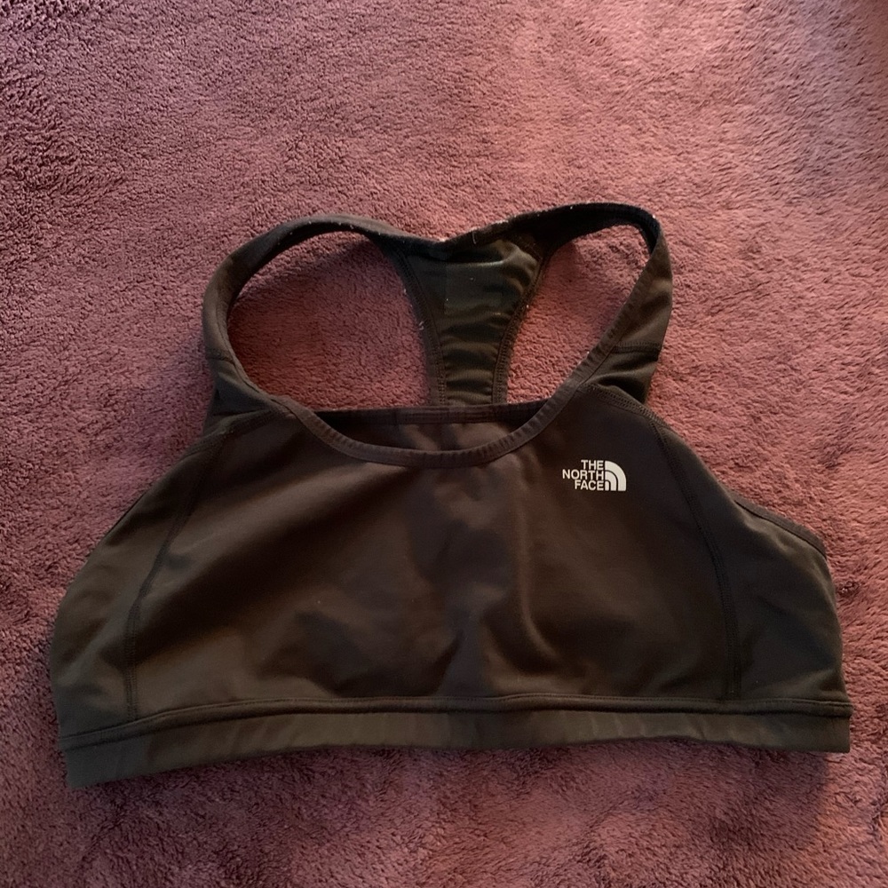 TNF Black Sports Bra